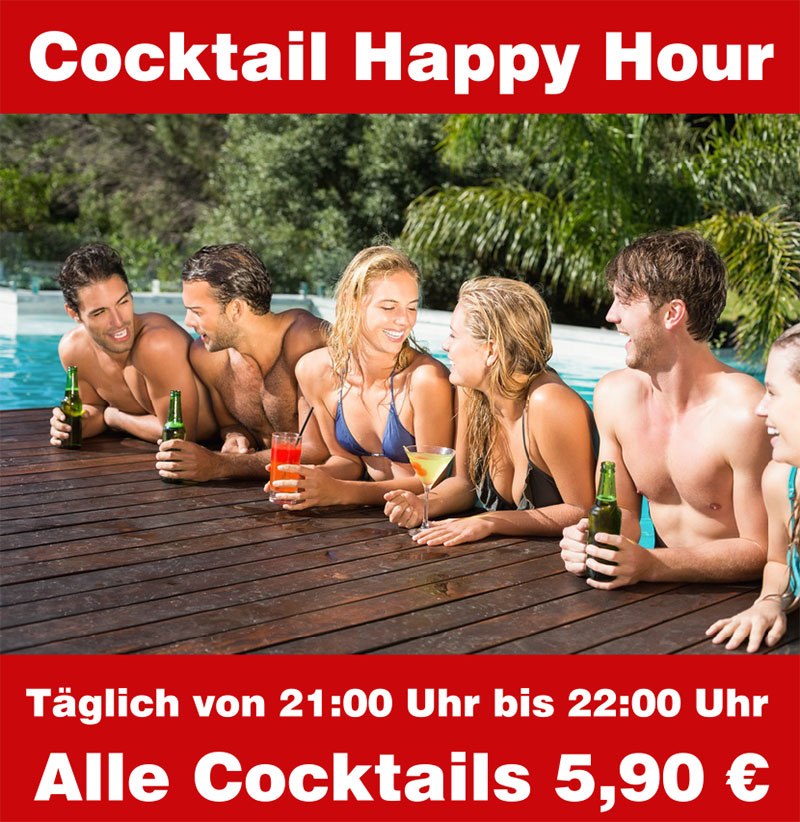 Cocktail happy hour im Gleis Süd