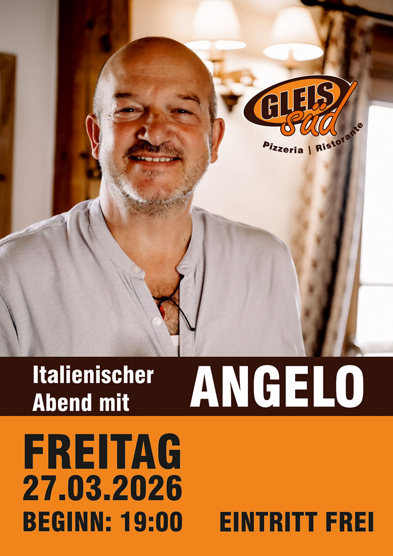 Angelo im Gleis Süd