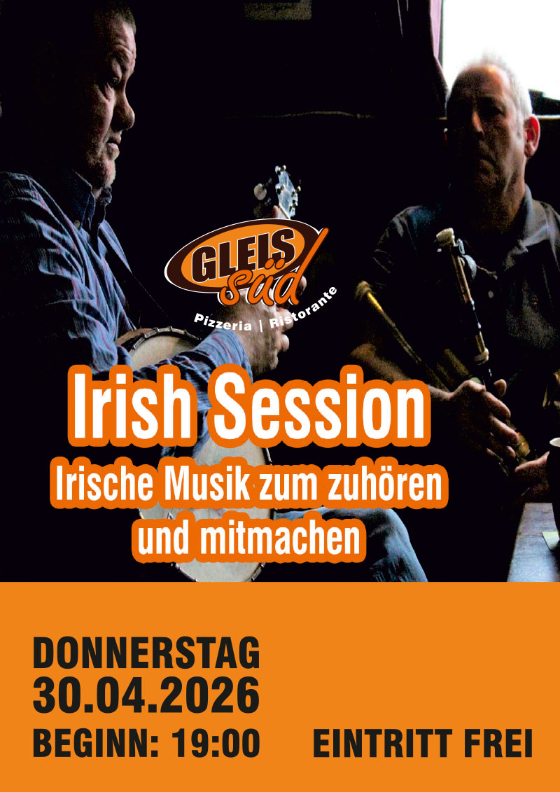 Irish Session im Gleis Süd