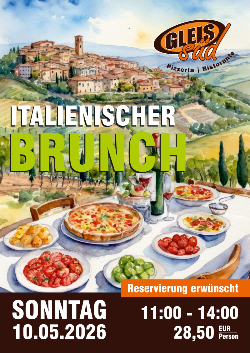 italienischer Brunch im Gleis Süd